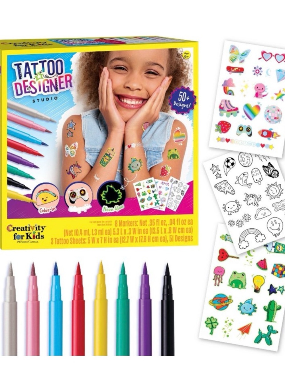 Creativity for Kids Tattoo Designer Studio